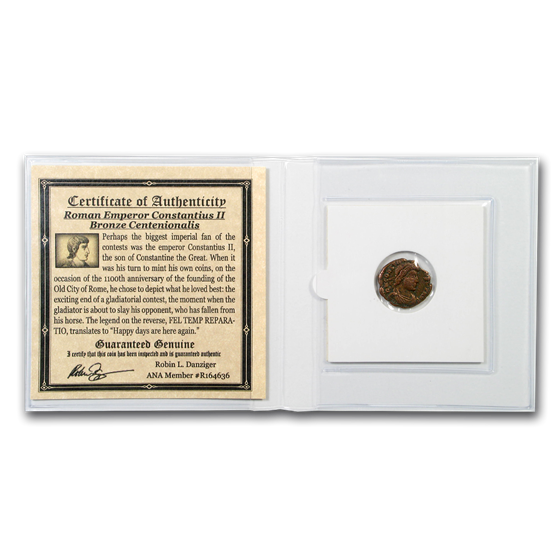 Roman Empire Ae Centenionalis (350-361 AD) The Gladiators of Rome Roman Empire Ae Centenionalis (350-361 AD) The Gladiators of Rome